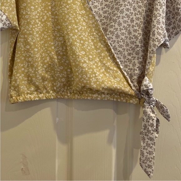 PAPER CRANE short tie top - Picture 3 of 7